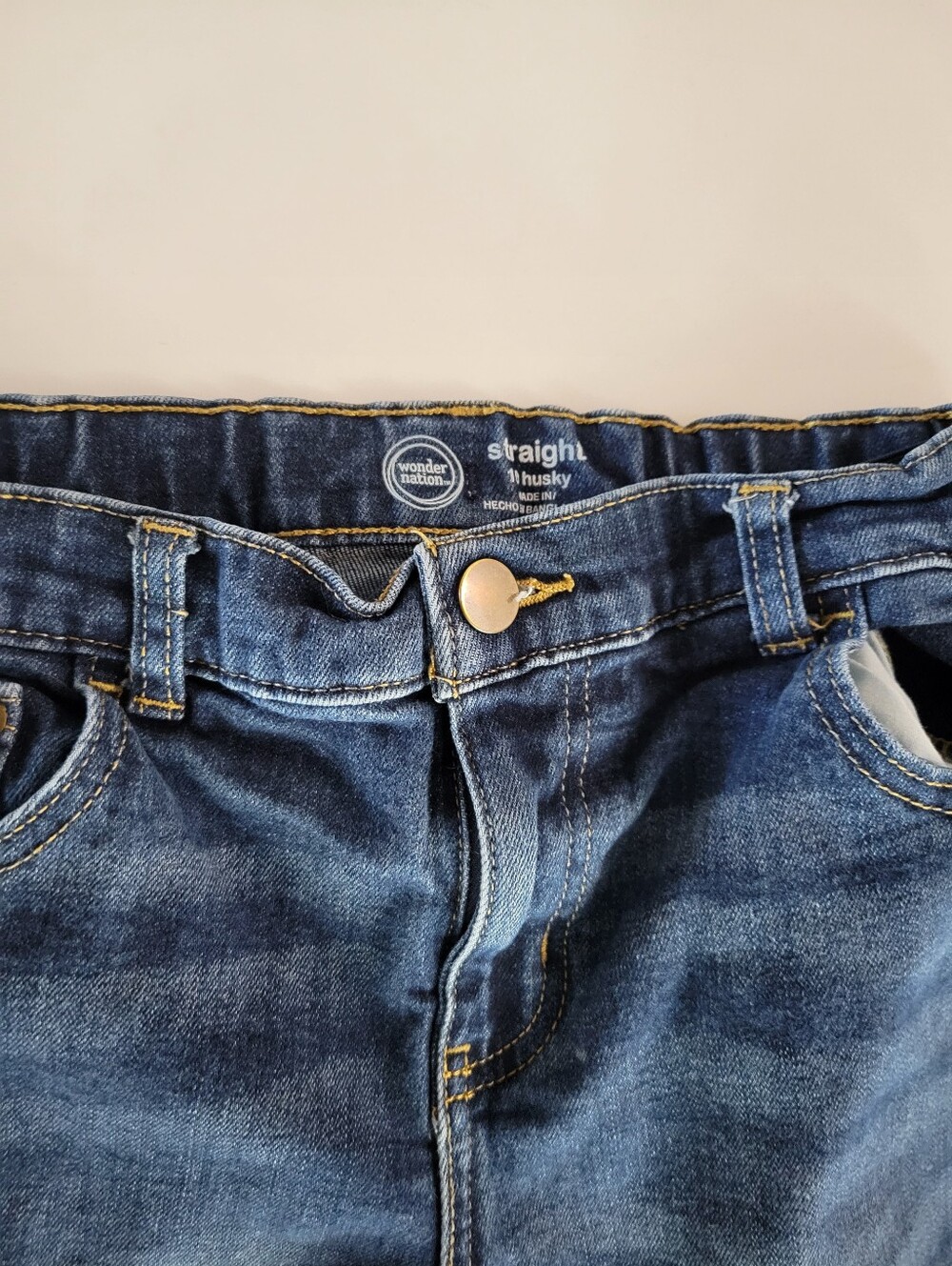Classic Boy's Dark Blue Jeans — Comfortable Everyday Fit